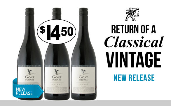 New release of Goat Square Shiraz