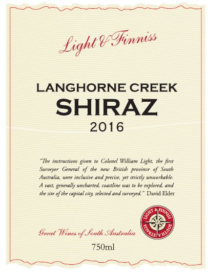 Langhorne Creek Shiraz