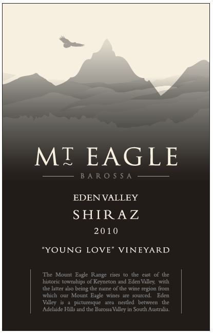 Mount Eagle Eden Valley Shiraz Young Love