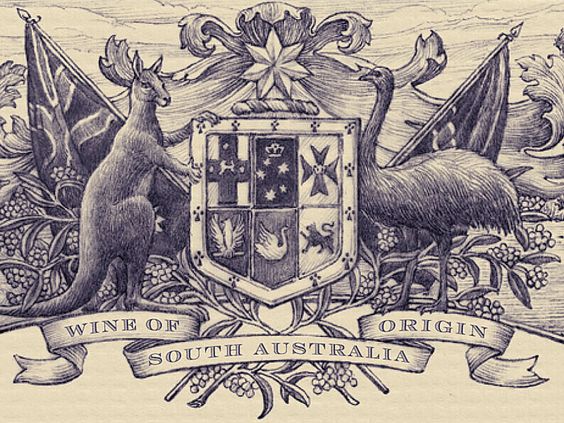 The Australian coat of arms