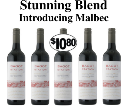 The classical Australian blend of Shiraz and Cabernet and add Malbec